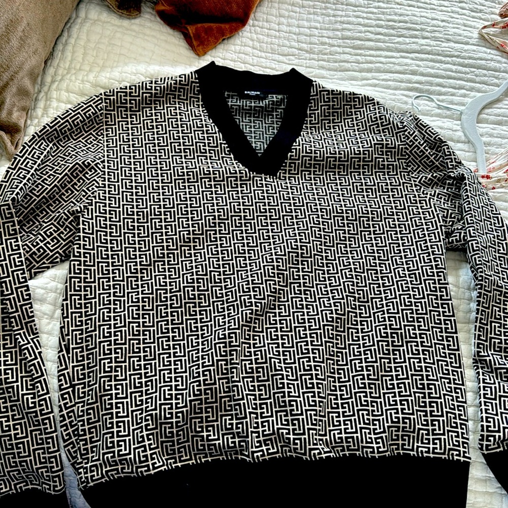 #balmain #mens #sweater like new